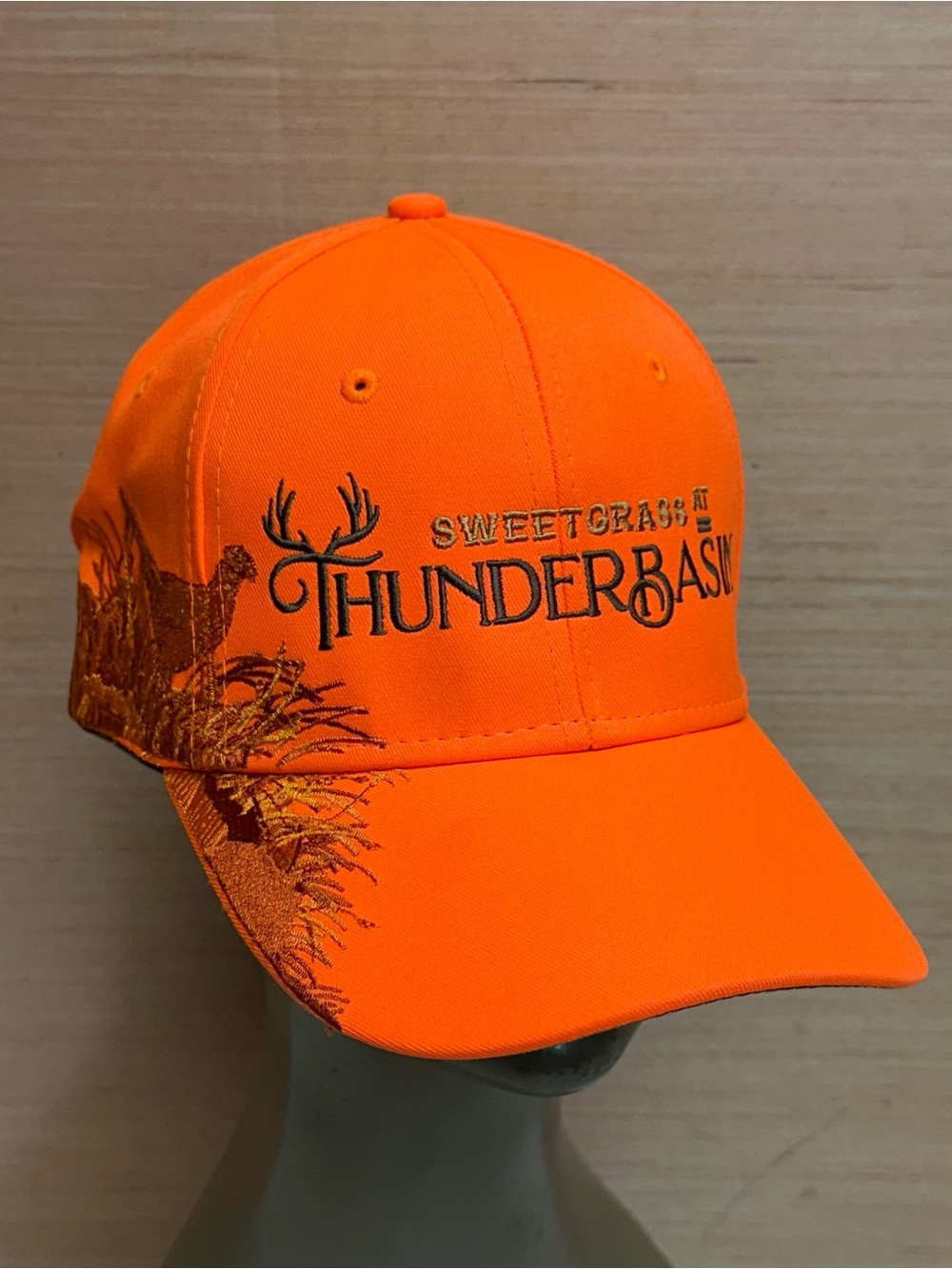 Sweet Grass at Thunder Basin Blaze Orange Dri-Duck Hat Cap OSFA Adjustable